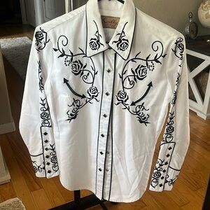 Scully embriodered shirt